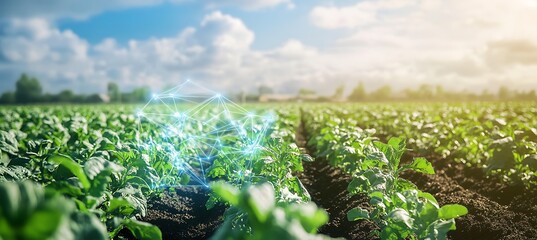 Regenerative smart farm using AI to rotate crops efficiently 
