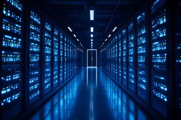 Data Center Server Room Digital Infrastructure Network Technology