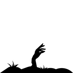 Halloween Zombie Hands 