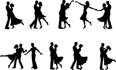 Obraz premium Speedboat Adventure Silhouette Vector