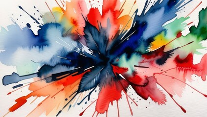 Modern Abstract Art Backdrop