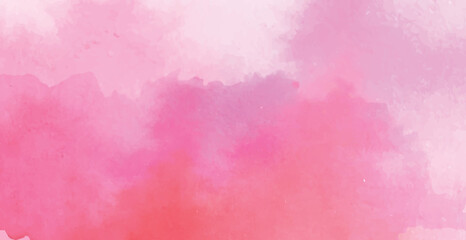 Pink Watercolor Abstract Background Texture