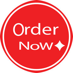 order now red button indicating a purchase things vector illustration 
