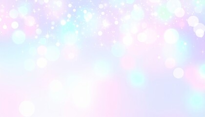 Obraz premium An abstract, colorful background with a bokeh pattern of bright, glowing lights, perfect for a festive winter or holiday design