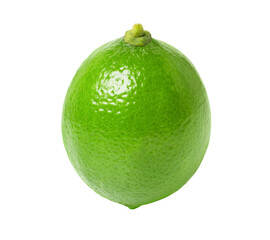 lime isolated on white background