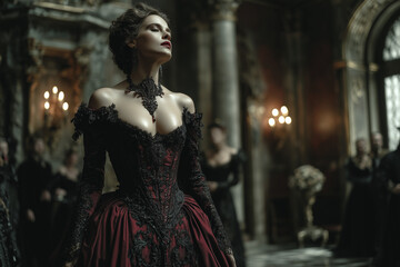 Fototapeta premium vampire countess