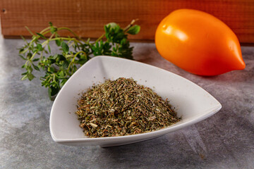 Dry Provance herbs mix seasoning