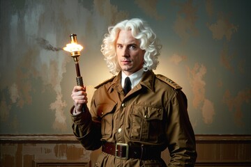 Zdjęcia ludzi w filmowo teatralnej rzeczywistości. 