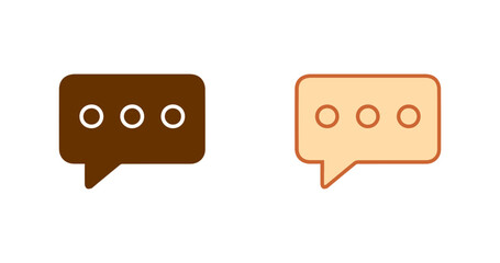Text Message Vector Icon