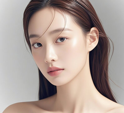 청순한 한국 여성의 클로즈업 포트레이트, Natural Beauty Portraits of Korean Women