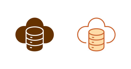 Cloud Storage Vector Icon