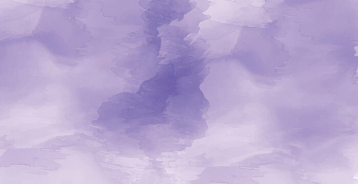 Elegant Purple Watercolor Abstract Background Texture
