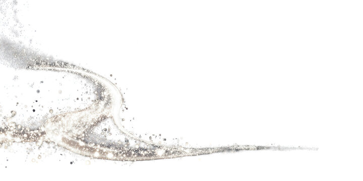 Abstract swirling light effect