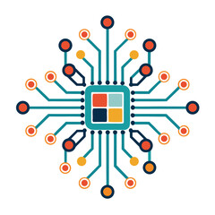 abstract-tech-inspired-circuit-shape-combining-dot.eps