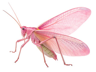 Pink Grasshopper A Delicate Creature of Nature