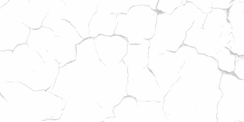 Earth cracks texture on isolated vector background.Sketch crack texture. Ground cracks, breaks on land surface from earthquake.