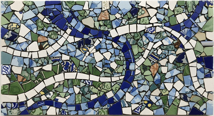 Mosaic Ceramic Shards