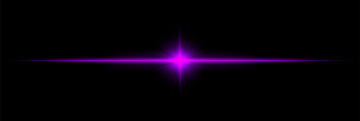 Obraz premium Sharp starburst effect with radiating beams and a central flare on a dark background, perfect for overlays, highlights, and visual emphasis.