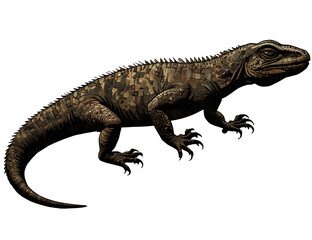 Obraz premium iguana tattoo