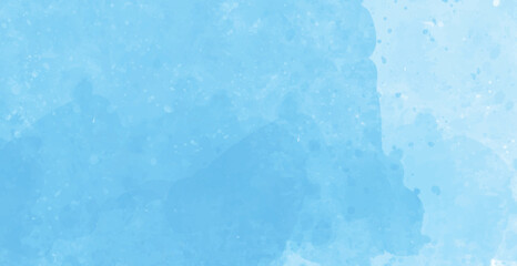 Light Blue Watercolor Abstract Background Texture