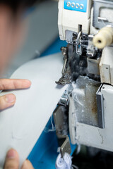 man working in factory