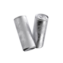 Energy drink soda can mockup template , isolated on grey background. High resolution
