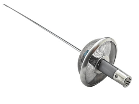 A Foil Fencing Weapon CloseUp View