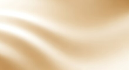 Obraz premium Elegant flowing caramel silk, a soft and dreamy abstract background design that evokes serenity