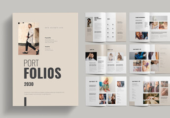 Minimal Portfolio Layout