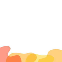 Transparent Blob Footer