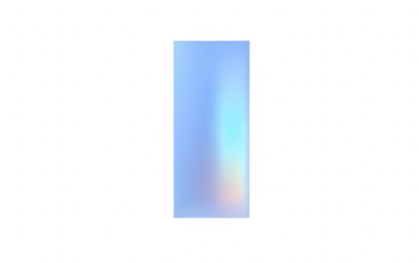 Vertical, light-blue gradient phone