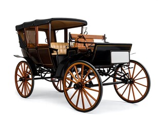 Vintage horse-drawn carriage (1)