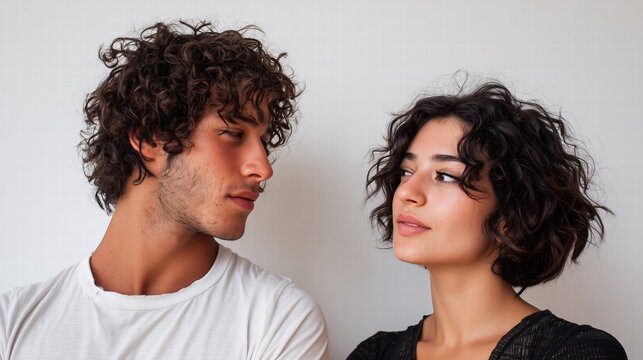 Professional Photographers Creating Social Media Content in Studio, Operating Equipment Under Balanced Lighting