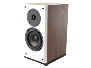 Compact Wooden Bookshelf Speaker