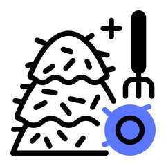 This Haystack icon is suitable for Autumn Season, etc.