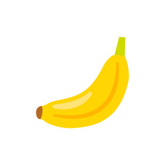 バナナのイラスト 1本