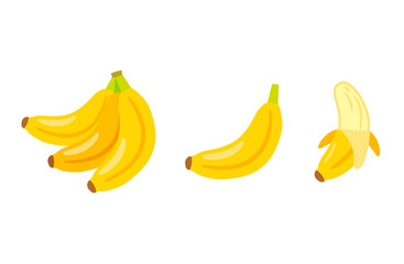 バナナのイラスト セット