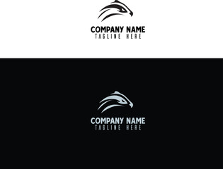 Panda House Logo Home Shelter Pet Care and Real Estate Concept