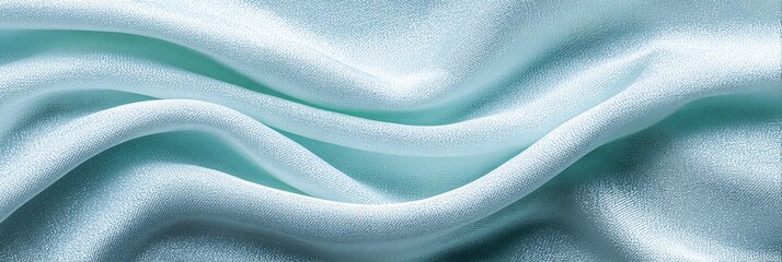 Textura de tecido de algodão verde-menta suave