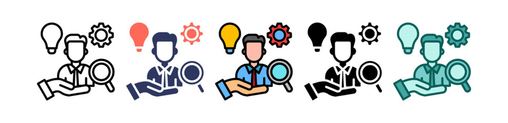 Talent Management multiple icon