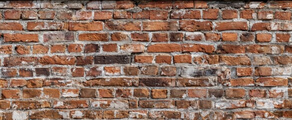 The textured brick wall showcasing rustic beauty and architectural craftsmanship.