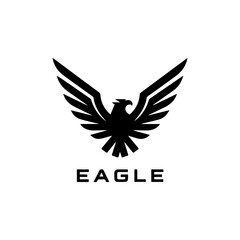 Obraz premium Eagle logo , bird, vector, eagle, wings, wing, tattoo, love, illustration, symbol, flying, angel, design, silhouette, heart, animal, logo, feather, dove, icon, pigeon, art, black, freedom, fly, sign
