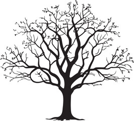 Obraz premium Tree Of life Silhouette Set
