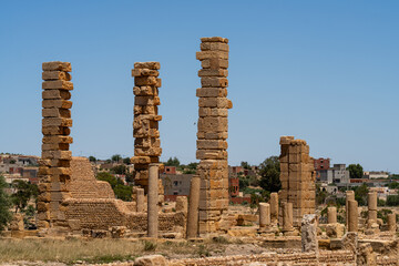 Ancient Roman ruins of Sbeitla, Tunisia
