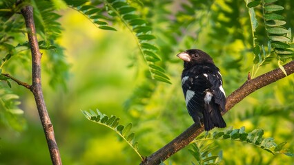 Obraz premium bird on a branch