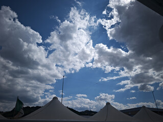 Cielo e nuvole il 1 Agosto