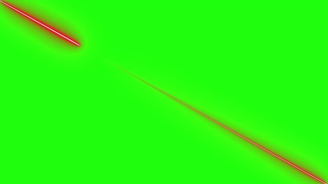 colorful neon line moving on green screen background. straight neon lazer line seamless loop. neon line animation, dynamic neon stroke, Glowing led light line beam collection, glowing light effect