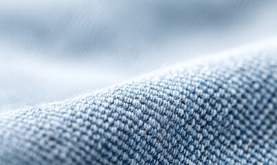 Makroaufnahme abgenutzten blauen Jeansstoffes