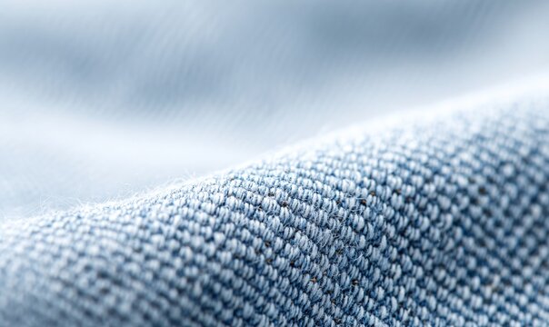 Makroaufnahme abgenutzten blauen Jeansstoffes