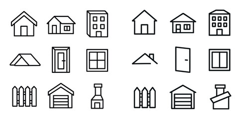 Construction Icons Grid